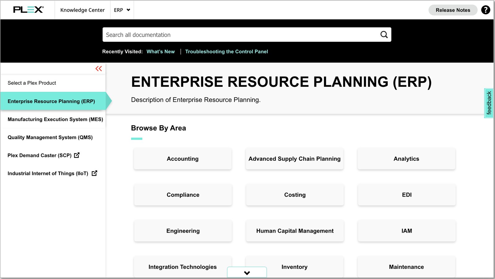 Plex Knowledge Center